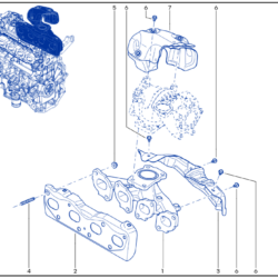 Renault Clio 200 220 Exhaust Manifold Gasket