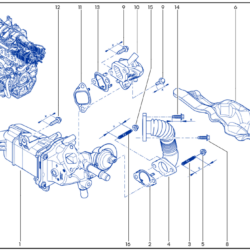 Renault Trafic EGR Cooler Gaskets