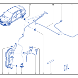 Renault Arkana Windscreen Washer Cap
