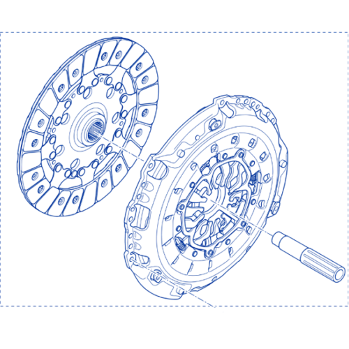 Renault Trafic Clutch Kit 1.6 Diesel 302055381R
