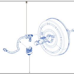 Renault Trafic Brake Servo Vacuum Hose