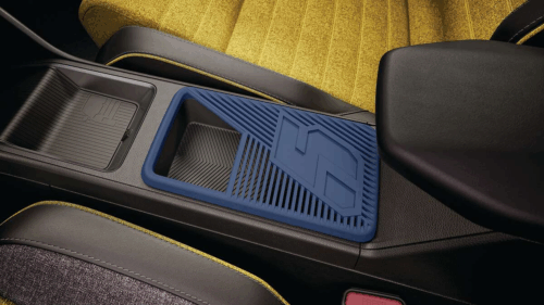 Renault 5 Blue Number 5 Lid For Large Central Storage Compartment