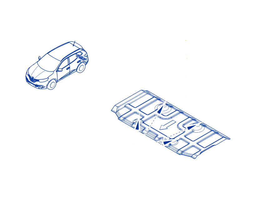 Renault Kadjar Rear Exhaust Heat Shield 74772JD00A