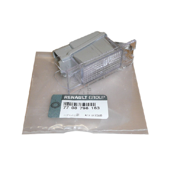 Renault Number Plate Lamp 7700796163