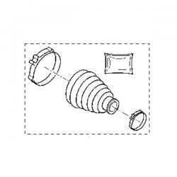 Renault Megane 225 R26 CV Boot Kit Outer
