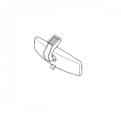 Renault Clio Interior Rear View Mirror MK3 7701349373