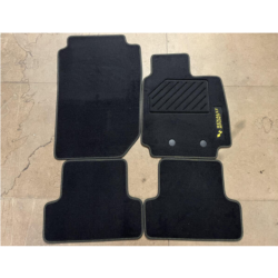 Renault Clio 197 200 Carpet Mats RS Yellow
