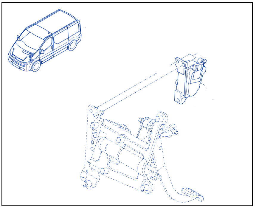 Renault Trafic Accelerator Pedal Sensor