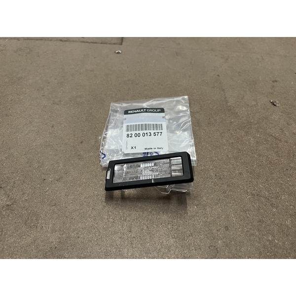 Renault Captur Scenic Zoe Number Plate Lamp 8200013577