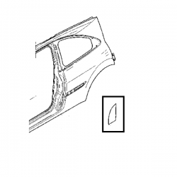 Renault Megane Protective Clear Vinyl 8200231930 8200231931