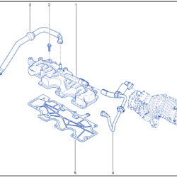Renault Megane MK3 RS Oil Breather Vapour Pipe 8200862776