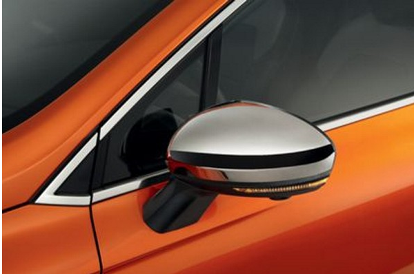 Renault Clio Chrome Mirror Caps MK5