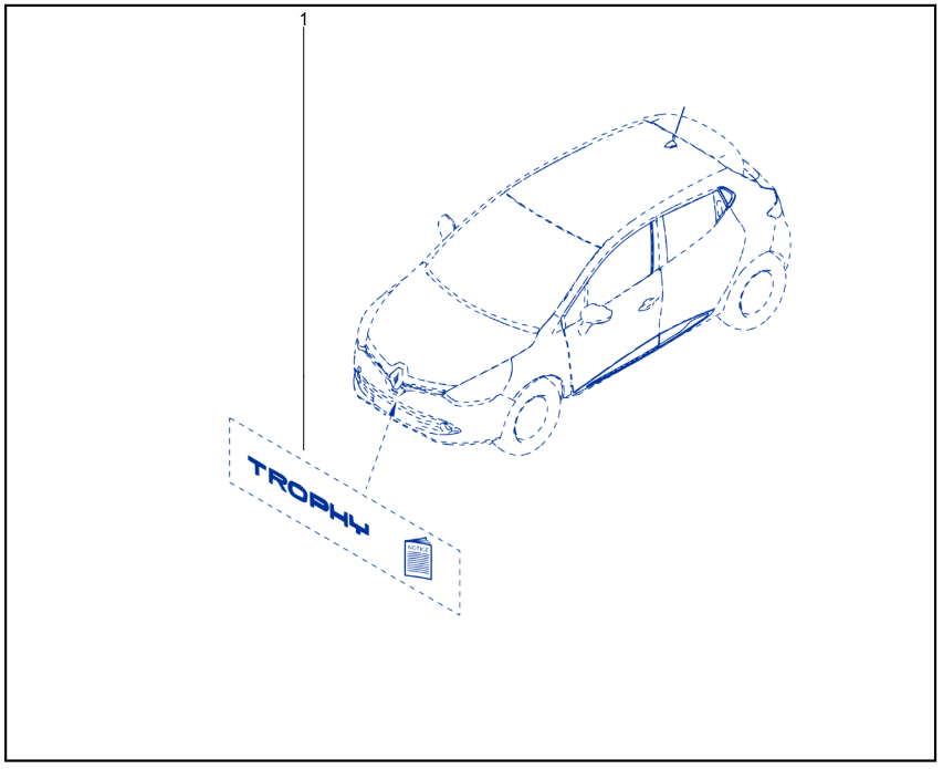 Renault Clio RS Trophy Decal